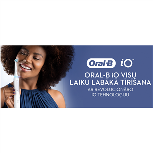 Braun Oral-B iO 5, balta - Elektriskā zobu birste