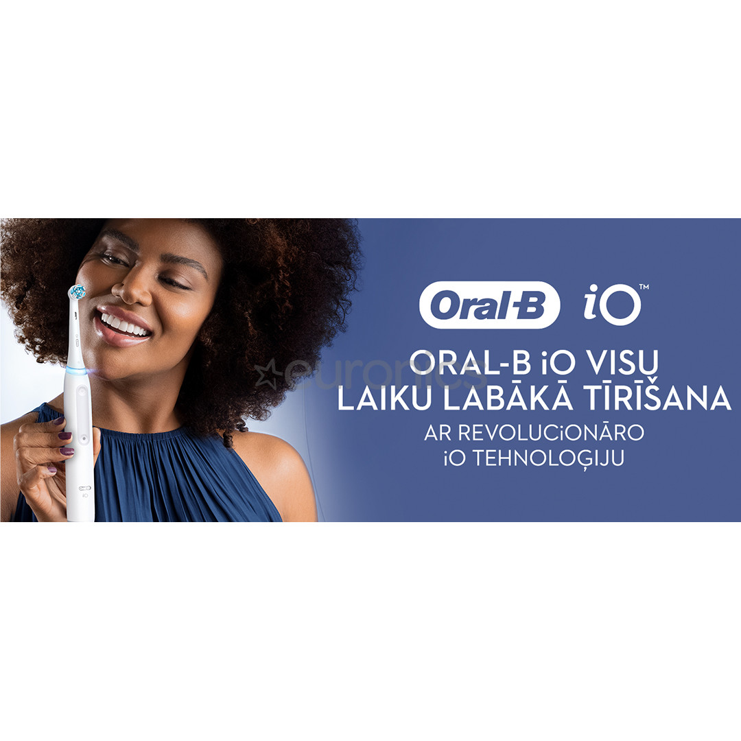 Braun Oral-B iO 5, balta - Elektriskā zobu birste