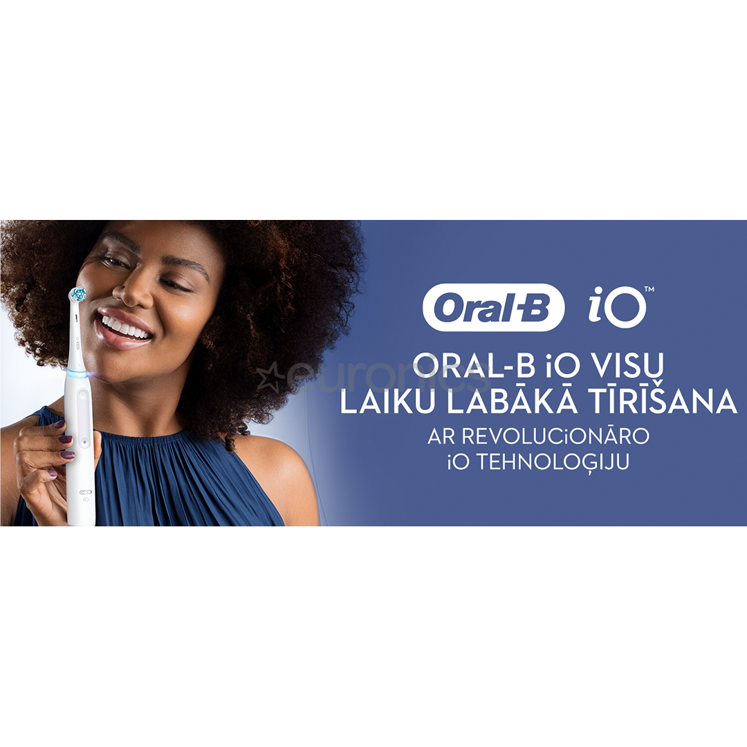 Braun Oral-B iO 5, balta - Elektriskā zobu birste