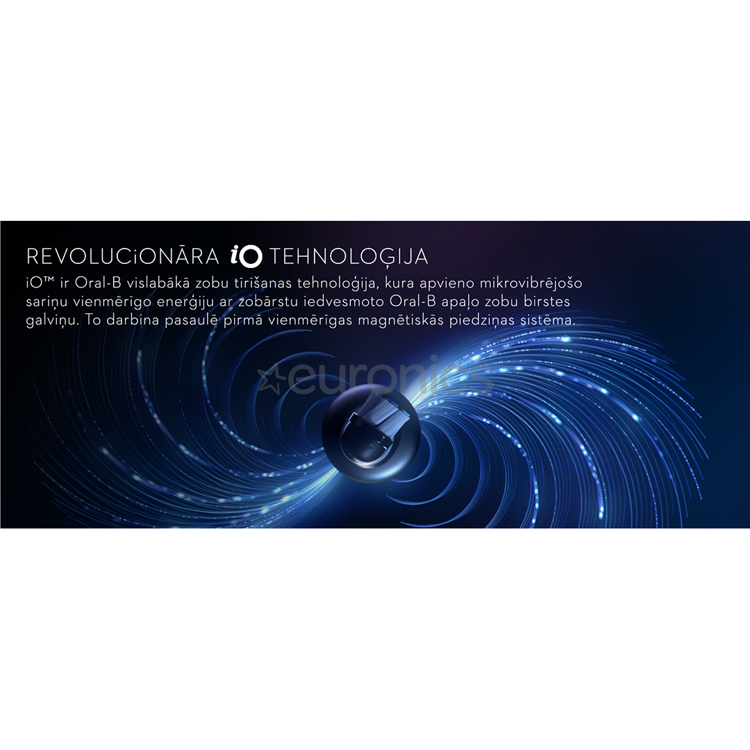 Braun Oral-B iO 5, balta - Elektriskā zobu birste