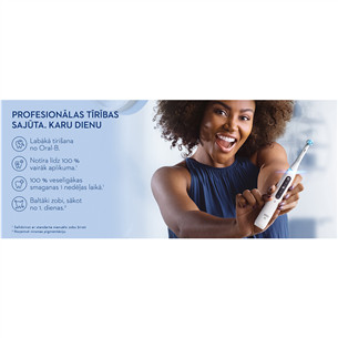 Braun Oral-B iO 5, balta - Elektriskā zobu birste