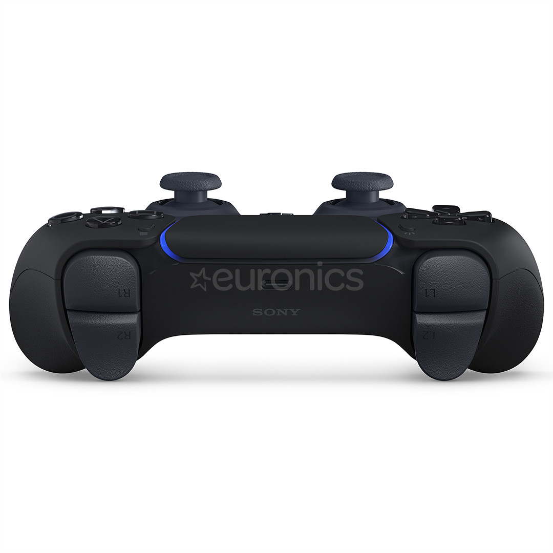 Sony DualSense, PlayStation 5, melna - Bezvadu kontrolieris
