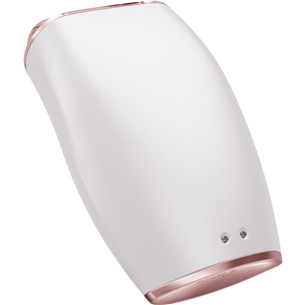 Geske SmartAppGuided, 7 в 1, белый/розовый - Электрический ролик с пемзой