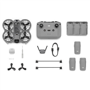 DJI Neo 2 Fly More Combo, RC-N3, pelēka - Radio vadāms lidaparāts