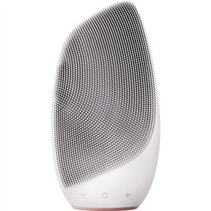 Geske Sonic Thermo Facial Brush | 6 in 1, balta/rozā - Ierīce sejas ādas kopšanai