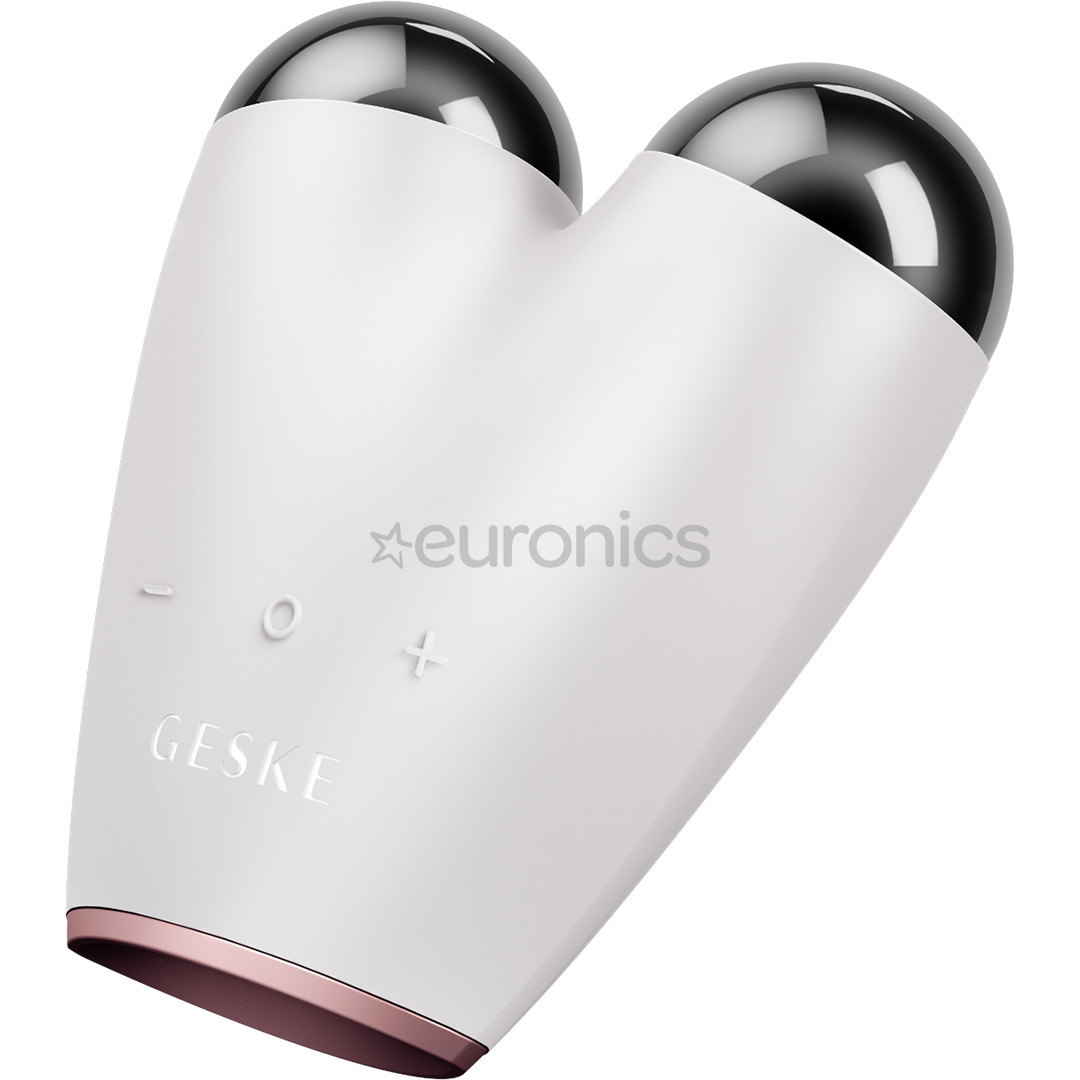 Geske SmartAppGuided, MicroCurrent Face-Lifter | 6 in 1, balta/rozā - Ierīce sejas ādas liftingam