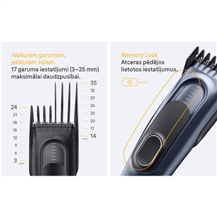 Braun Hair Clipper Series 5, black - Hair clipper
