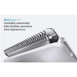 Braun Series 3, balta - Ķermeņa trimmeris