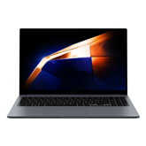 Samsung Galaxy Book 4, 15,6'', i5, 16 ГБ, 256 ГБ, W11P, ENG, серый - Ноутбук