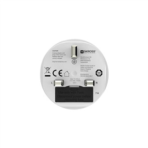 Skross Europe to UK, balta - Adapteris