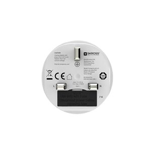 Skross Europe to UK, balta - Adapteris