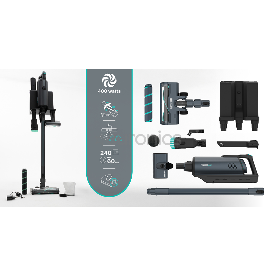 Thomas BX7, темно-синий - Беспроводной пылесос