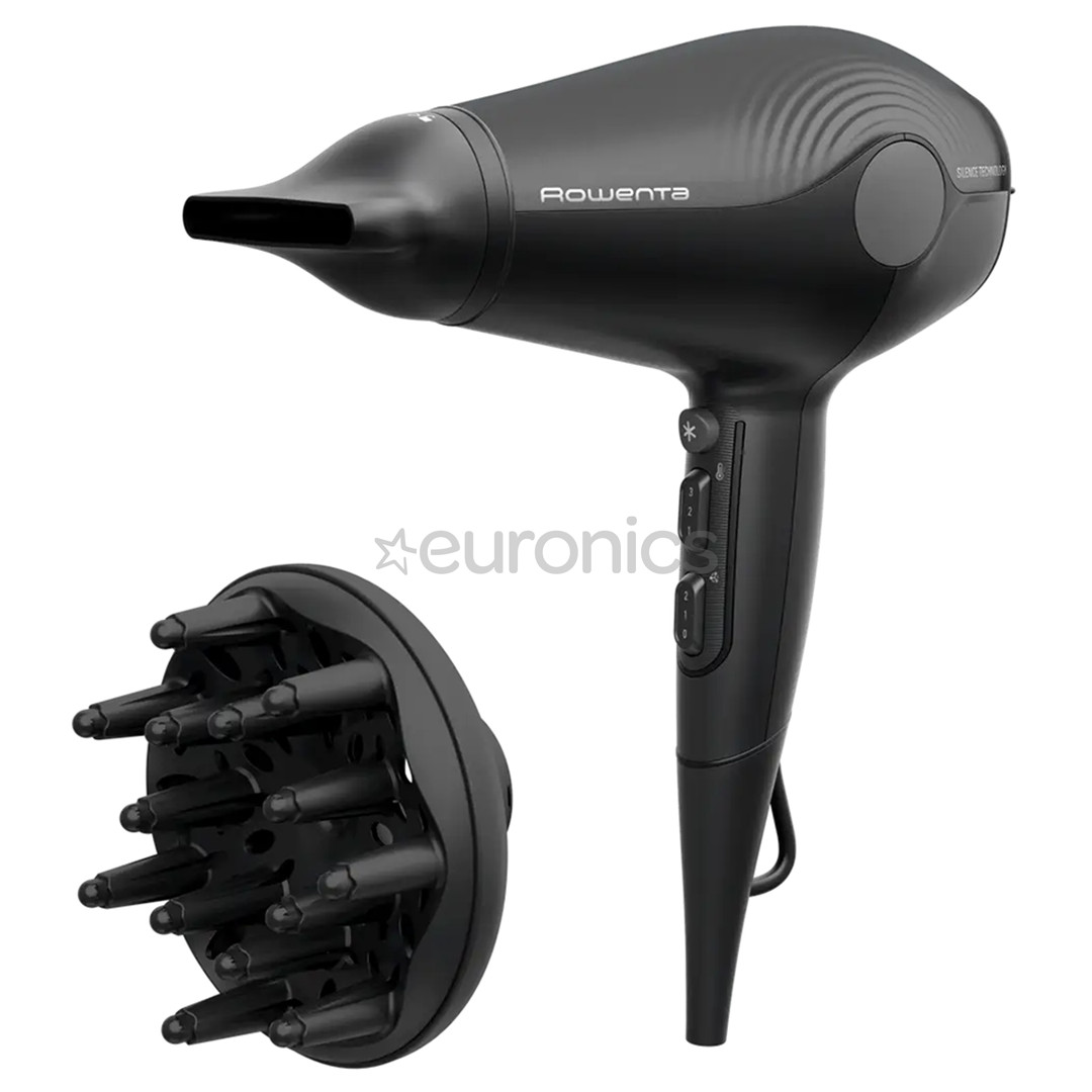 Rowenta Ultra Silence, 1800 W, black - Hair dryer