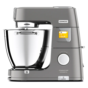 Kenwood Titanium Chef Patissier XL, 7 L/5 L, 1400 W, pelēka - Virtuves kombains KWL90.244SI