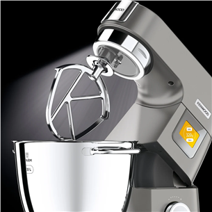 Kenwood Titanium Chef Patissier XL, 7 L/5 L, 1400 W, pelēka - Virtuves kombains