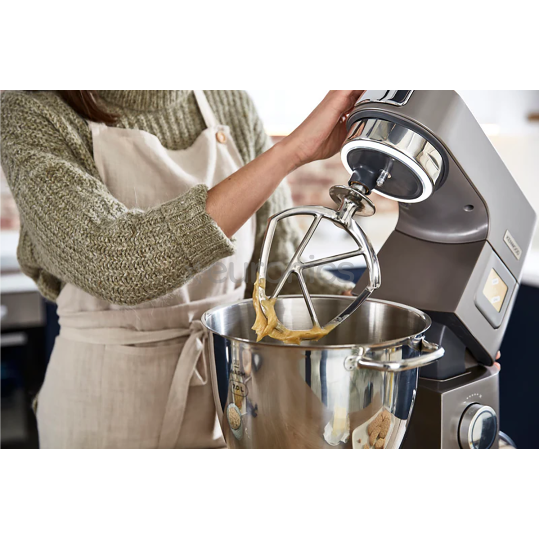 Kenwood Titanium Chef Patissier XL, 7 L/5 L, 1400 W, pelēka - Virtuves kombains
