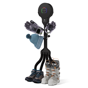 Hedgehog Buddy, 4x4, черный - Сушилка для обуви