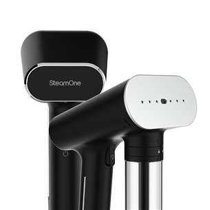 SteamOne Karl 2, 2000 W, melna - Rokas apģērbu tvaicētājs
