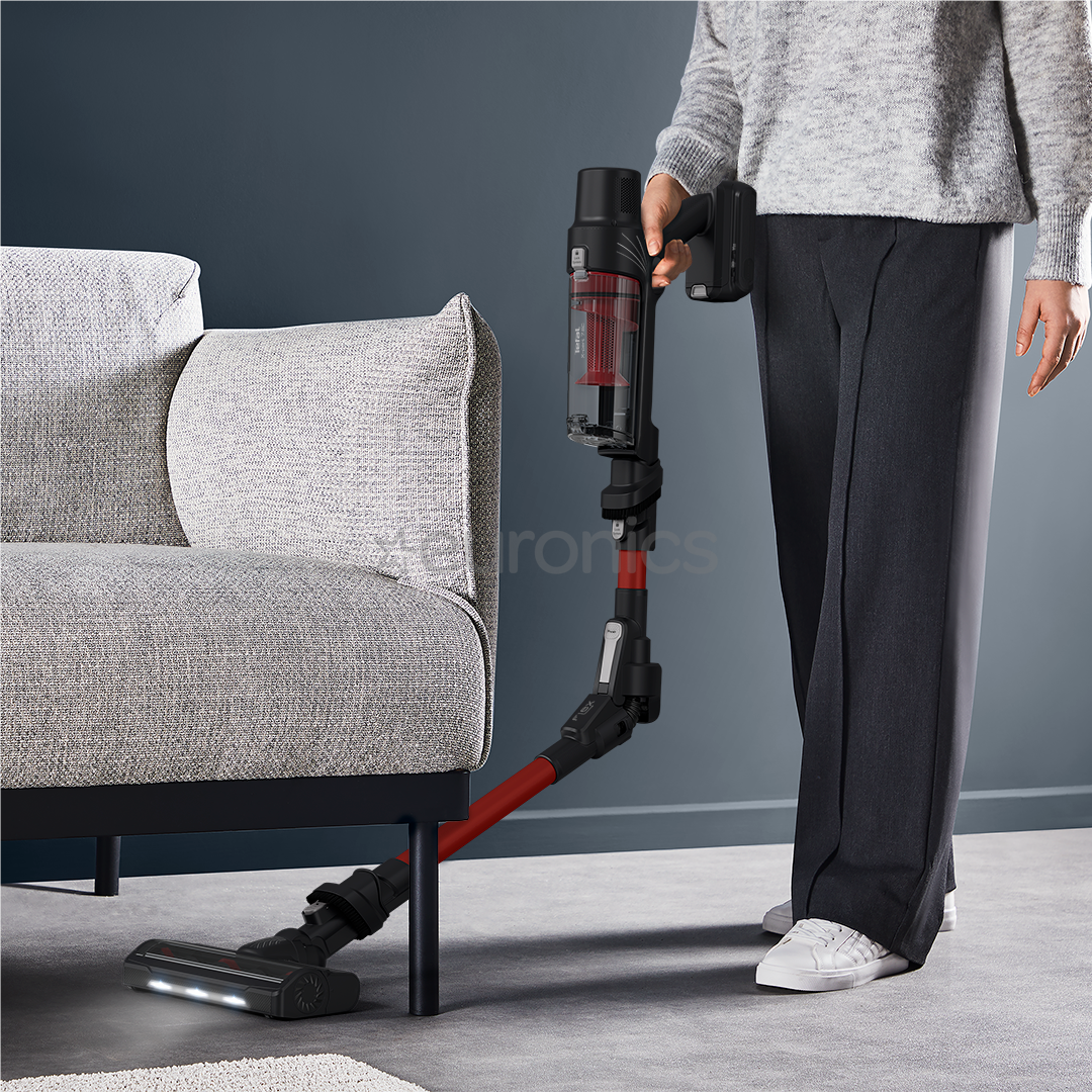 Tefal X-PERT 7.60 Flex Animal model, sarkana - Bezvadu putekļu sūcējs