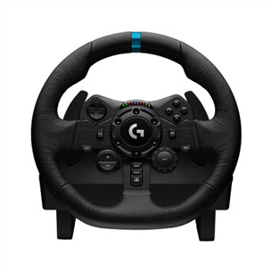 Logitech G923 + Driving Force Shifter, PC, PlayStation, black - Wheel