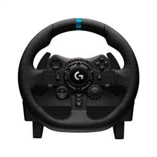 Logitech G923 + Driving Force Shifter, PC, PlayStation, black - Wheel