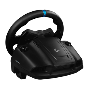 Logitech G923 + Driving Force Shifter, PC, PlayStation, black - Wheel