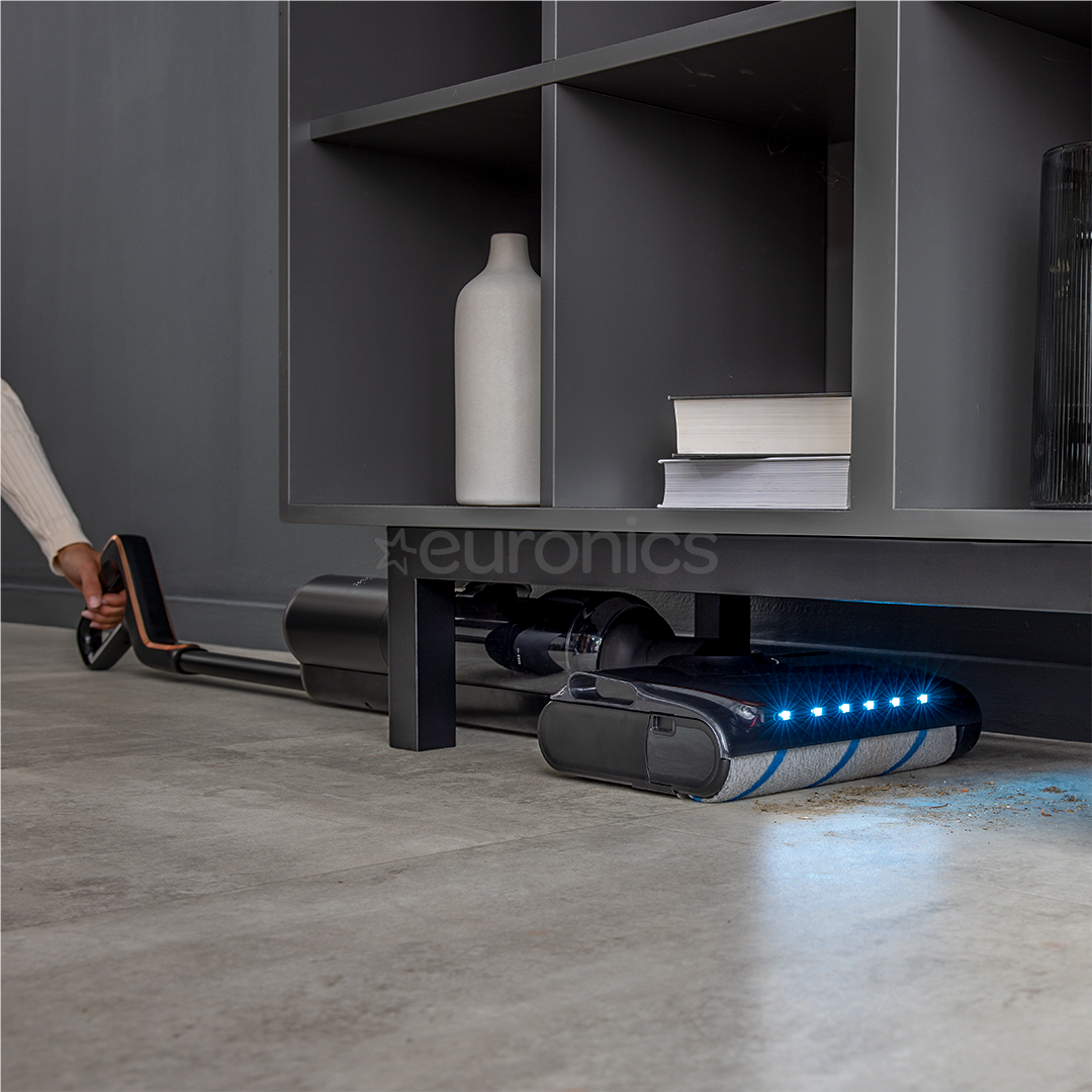 Tefal X-Clean 7, влажная уборка, черный/золотистый - Беспроводной пылесос для твердых полов