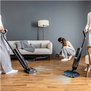 Tefal X-Clean 7, влажная уборка, черный/золотистый - Беспроводной пылесос для твердых полов