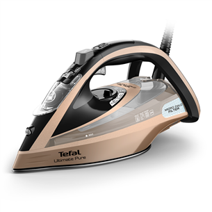 Tefal Ultimate Pure, 3200 W, black/golden - Steam iron FV9852E0