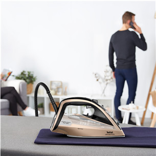 Tefal Ultimate Pure, 3200 W, black/golden - Steam iron