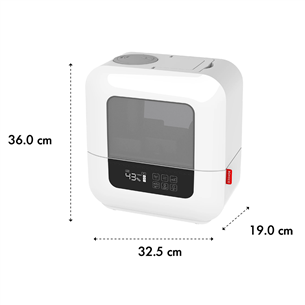 Boneco U700 SMART, balta - Ultraskaņas gaisa mitrinātājs