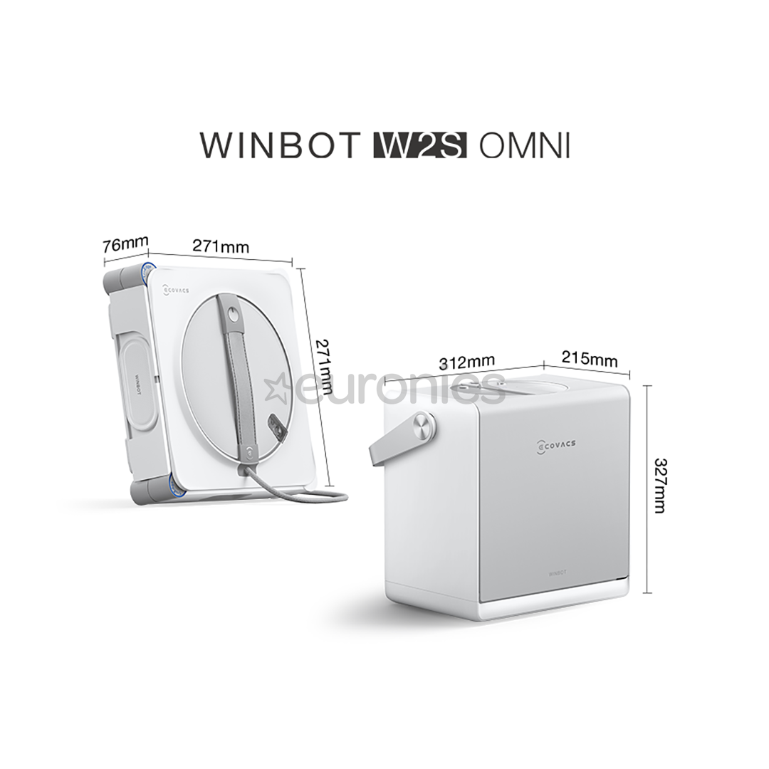 Ecovacs Winbot W2S Omni, белый - Робот-мойщик окон