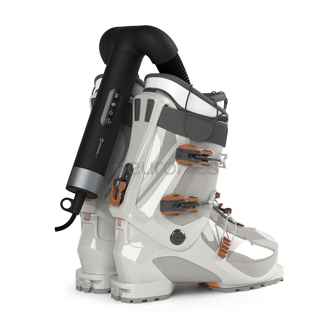 Hedgehog GO, melna - Apavu žāvētājs