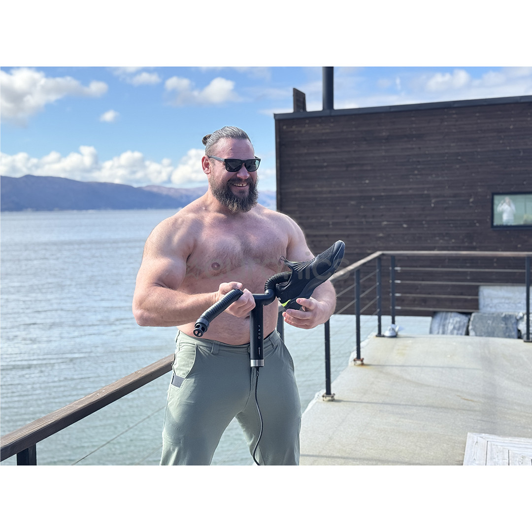 Hedgehog GO, melna - Apavu žāvētājs