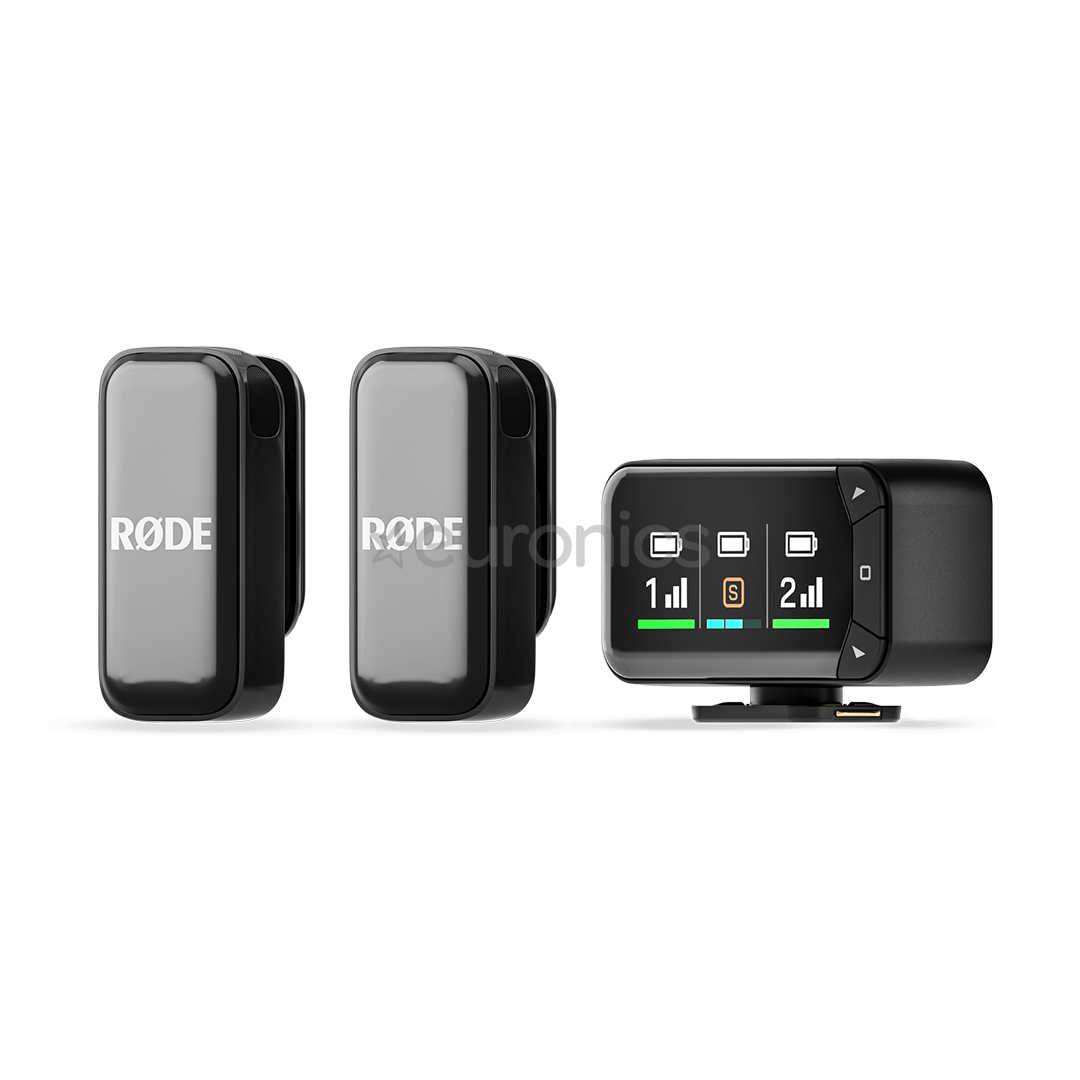 RODE Wireless Micro Camera Kit, USB-C, black - Wireless microphone