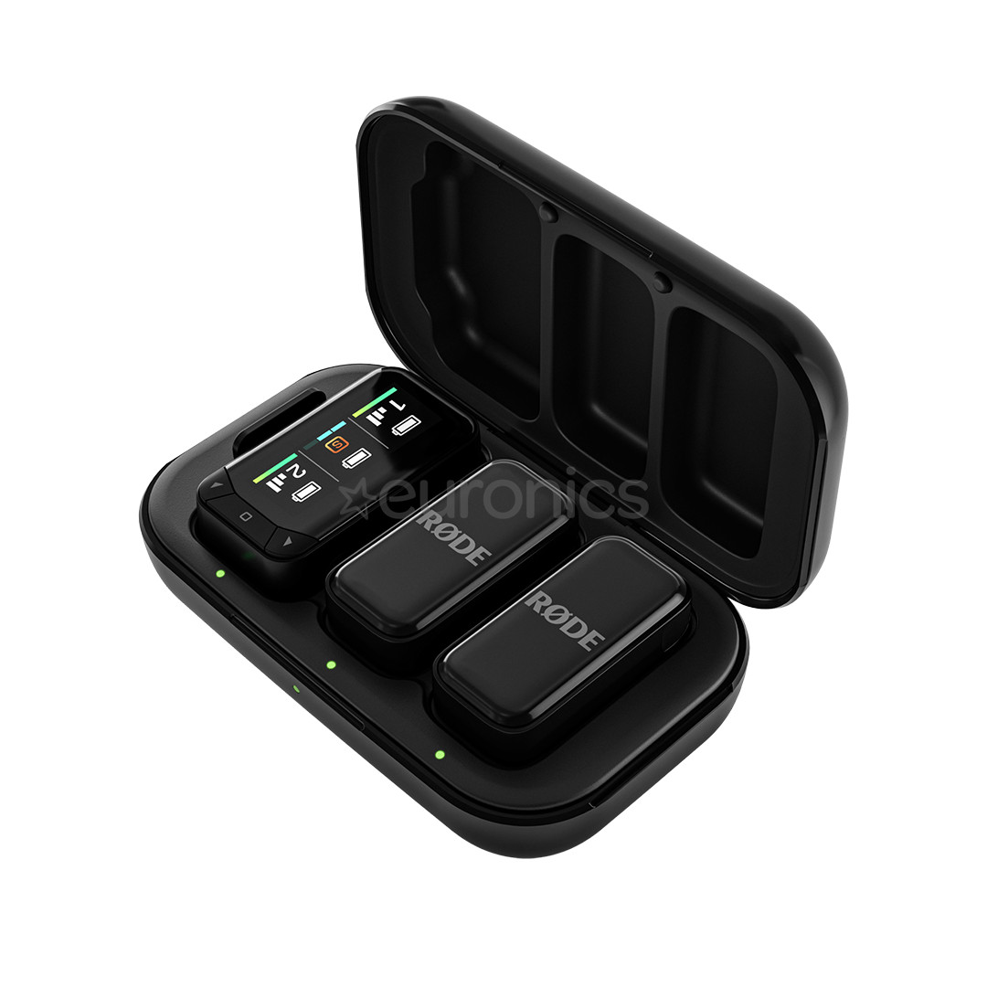 RODE Wireless Micro Camera Kit, USB-C, melna - Bezvadu mikrofons