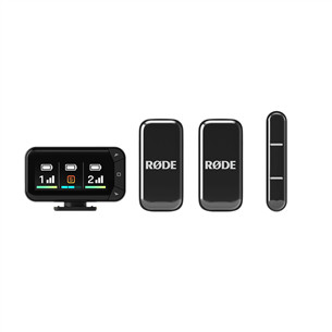 RODE Wireless Micro Camera Kit, USB-C, melna - Bezvadu mikrofons