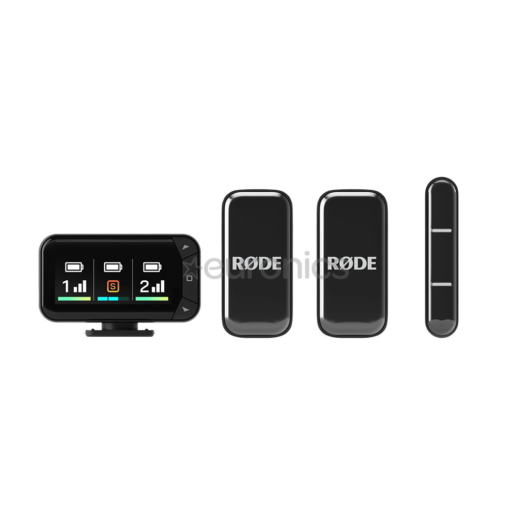 RODE Wireless Micro Camera Kit, USB-C, black - Wireless microphone