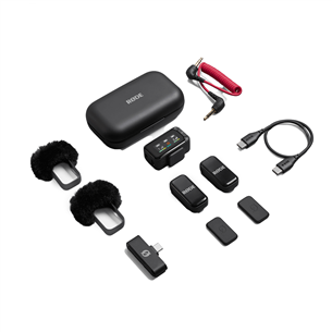 RODE Wireless Micro Camera Kit, USB-C, black - Wireless microphone