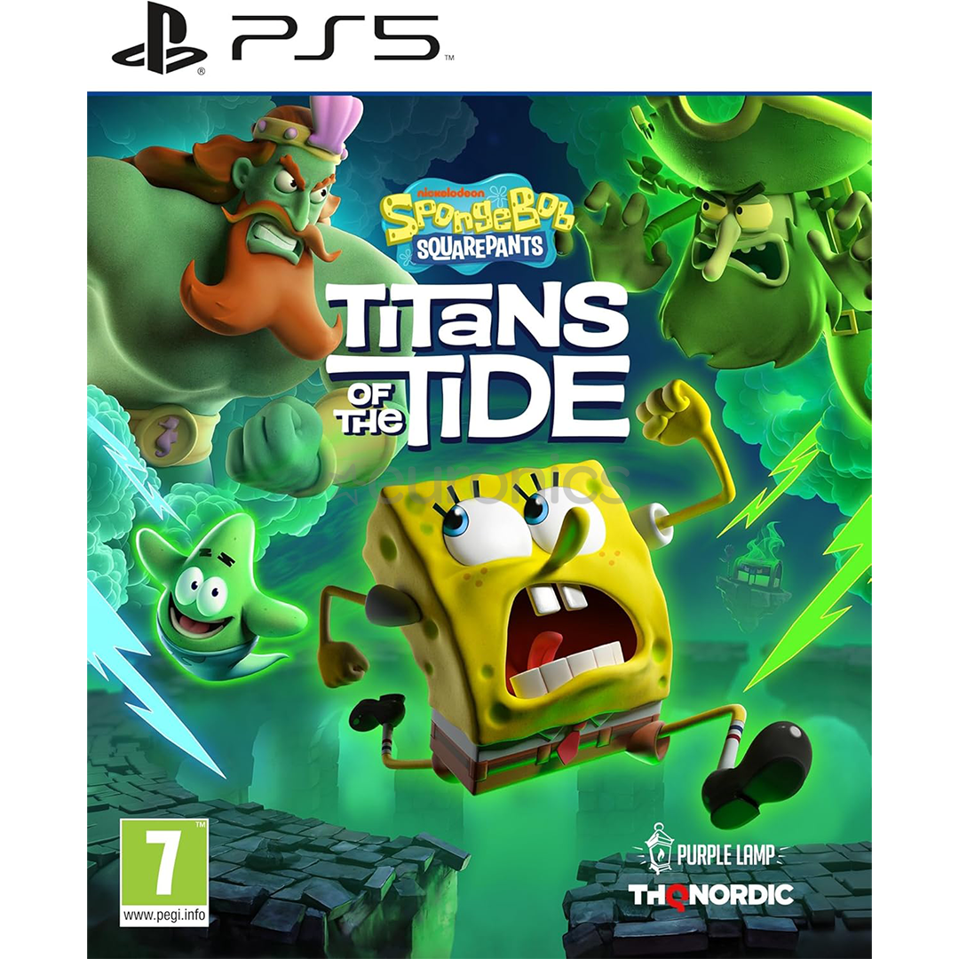 SpongeBob SquarePants: Titans of the Tide, PlayStation 5 - Spēle