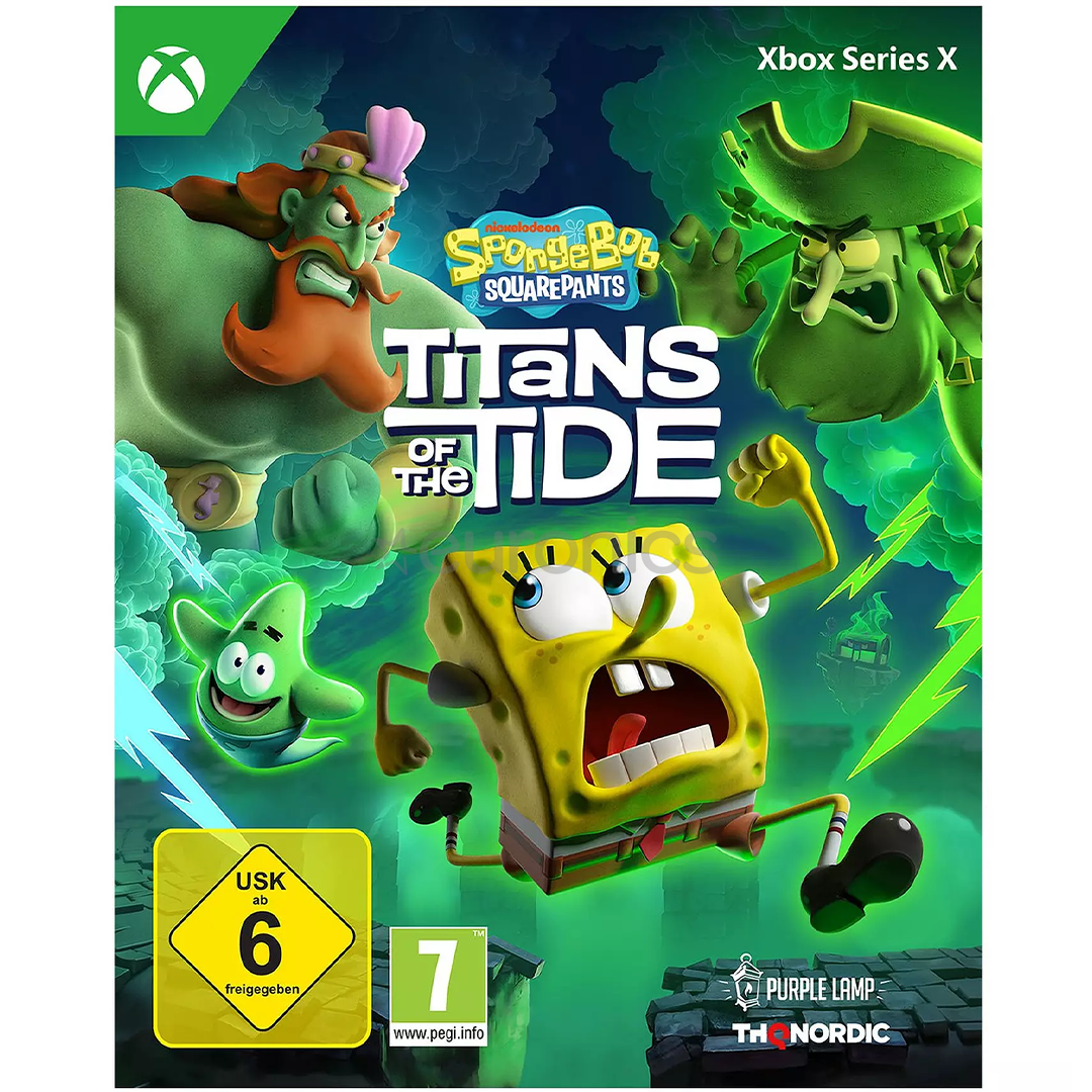 SpongeBob SquarePants: Titans of the Tide, Xbox Series X - Game
