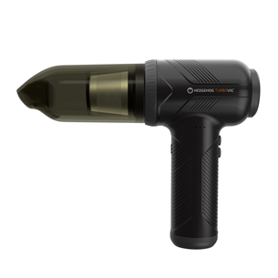Hedgehog Turbovac, melna - Rokas putekļu sūcējs H-VAC-BST