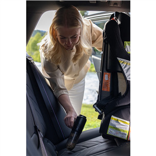 Hedgehog Turbovac, melna - Rokas putekļu sūcējs