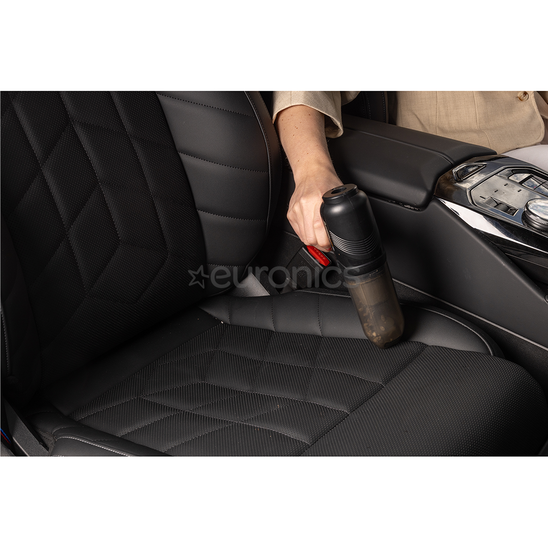 Hedgehog Turbovac, melna - Rokas putekļu sūcējs