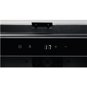 Electrolux 500 Series, 20 бутылок, высота 82 см, черный - Интегрируемый винный шкаф