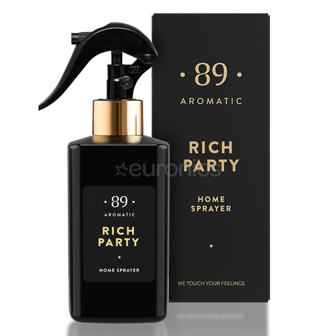 Aromatic89, Rich party, 300 мл - Распыляемый освежитель воздуха