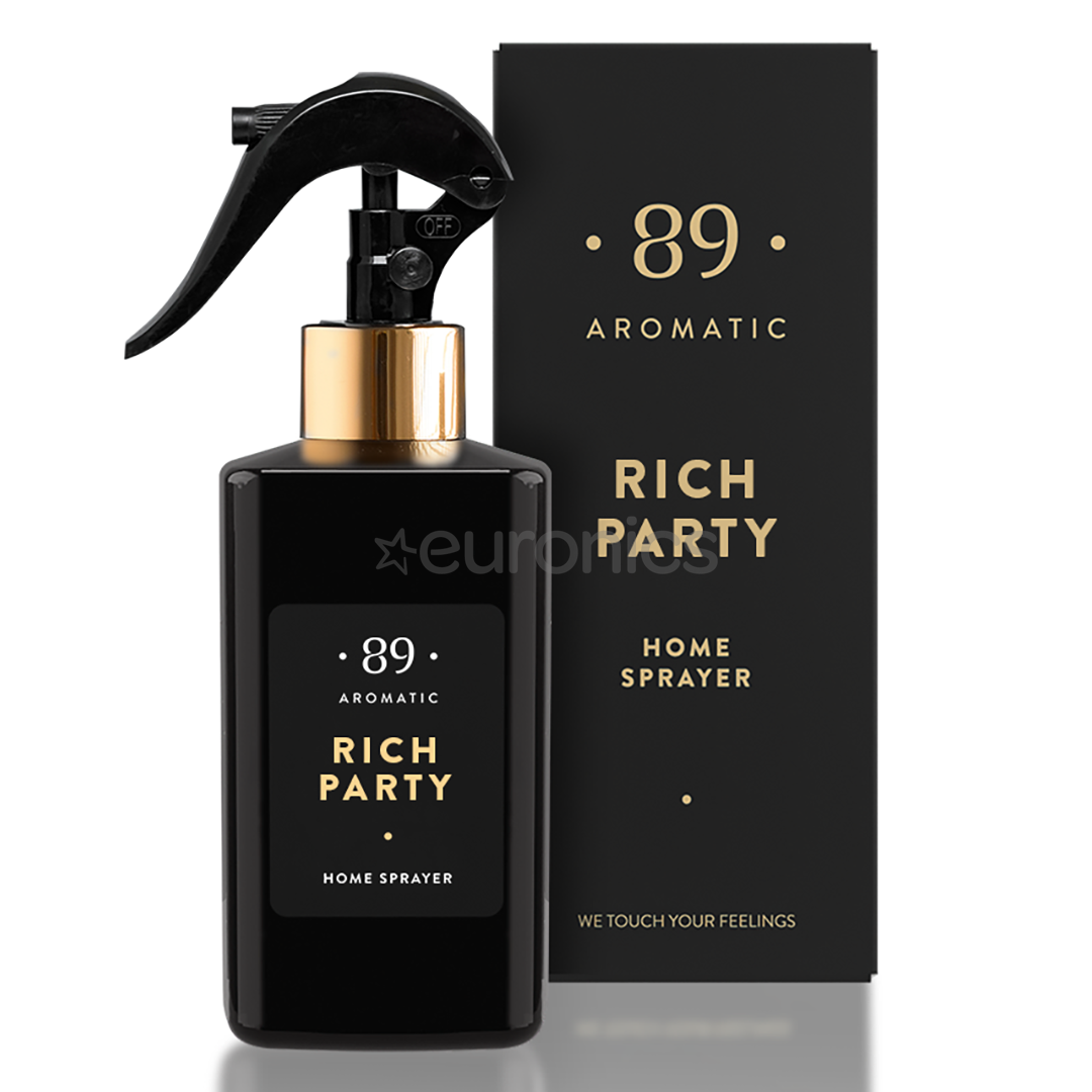 Aromatic89, Rich party, 300 мл - Распыляемый освежитель воздуха