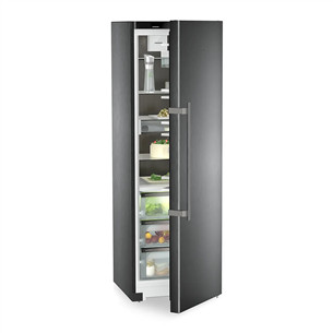 Liebherr Prime BioFresh, 387 L, height 186 cm, black stainless steel - Cooler