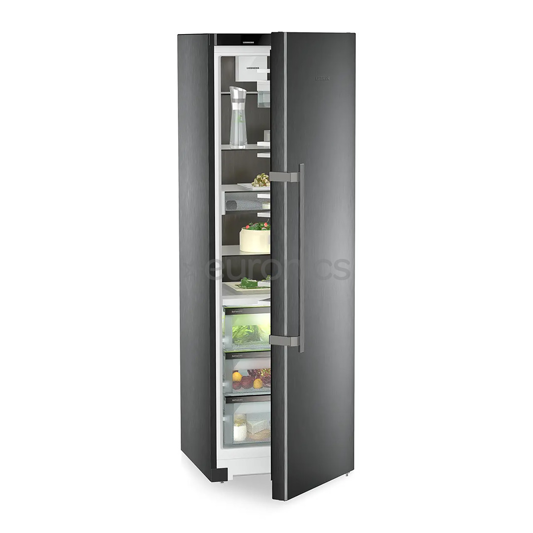 Liebherr Prime BioFresh, 387 L, height 186 cm, black stainless steel - Cooler