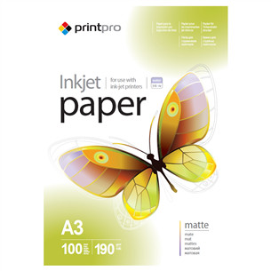 ColorWay PrintPro Matte, A3, 100 шт. - Фотобумага PME190100A3